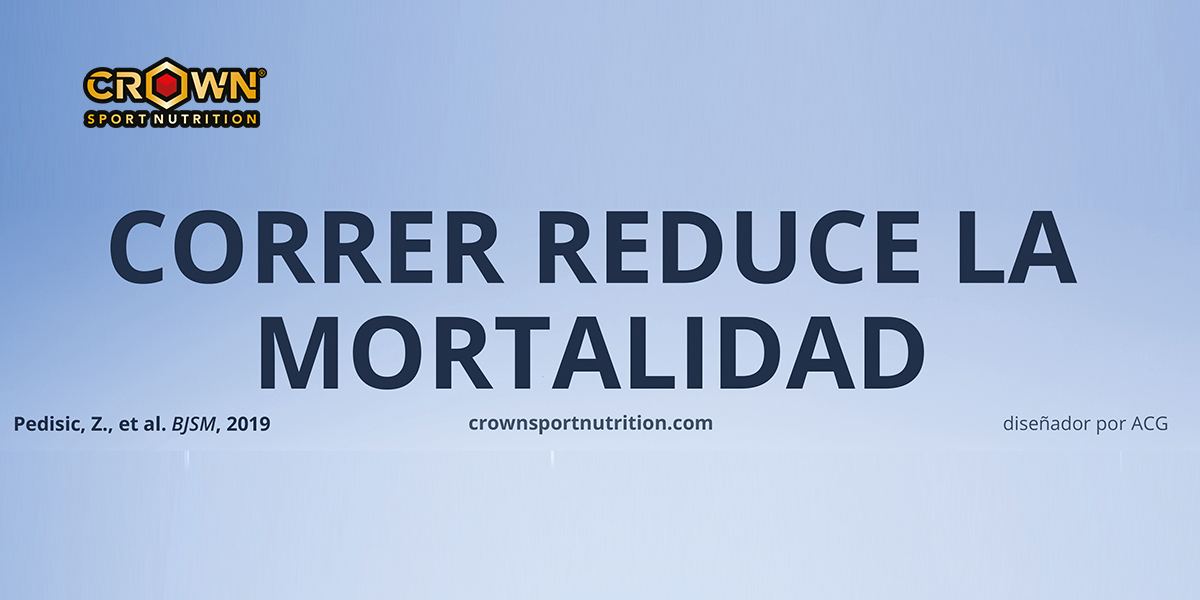 CORRER REDUCE LA MORTALIDAD