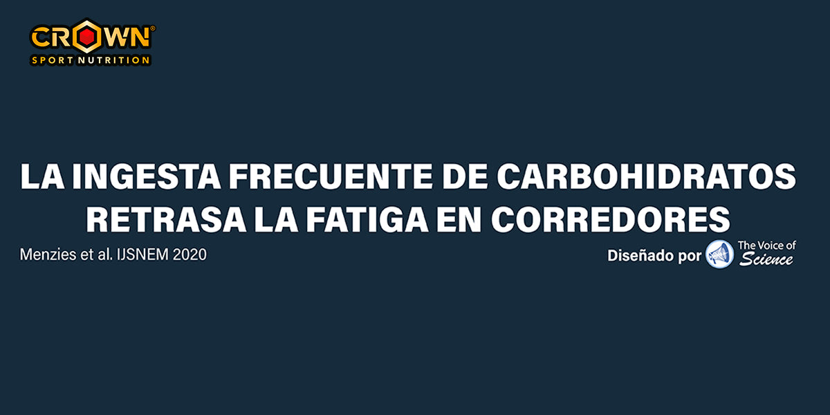 LA INGESTA FRECUENTE DE CARBOHIDRATOS RETRASA LA FATIGA EN CORREDORES