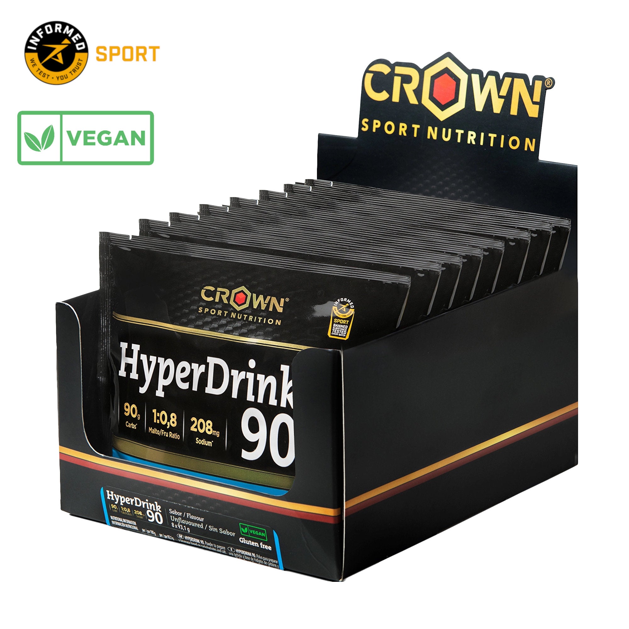 HyperDrink 90 (1:0,8), Bebida muy alta en hidratos de carbono