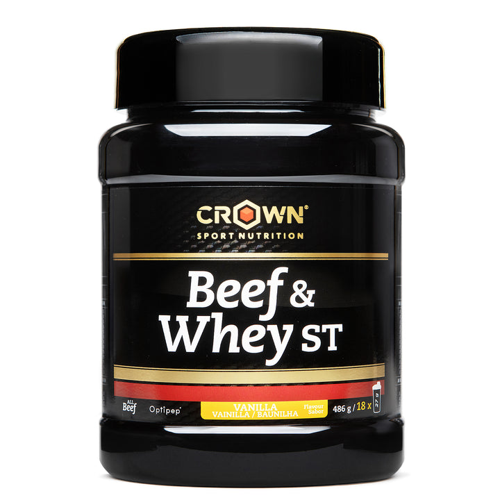 Beef & Whey ST (Sabor Vainilla) - Bote de 486 g (18 tomas) - imagen principal