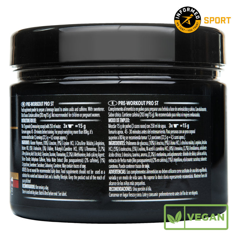 Pre Workout PRO ST - imagen de producto 2