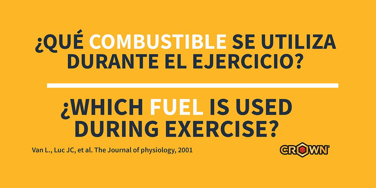 ¿Qué combustible se utiliza durante el ejercicio?